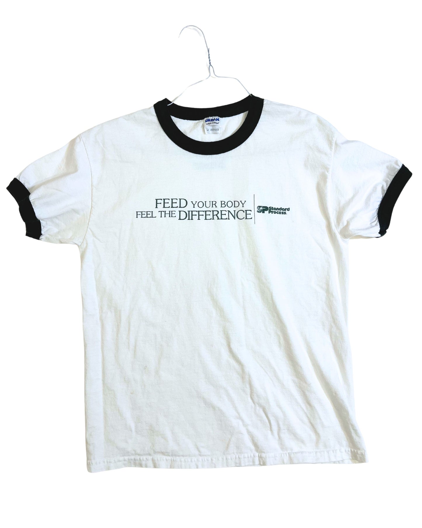 Health Slogan Ringer T-Shirt