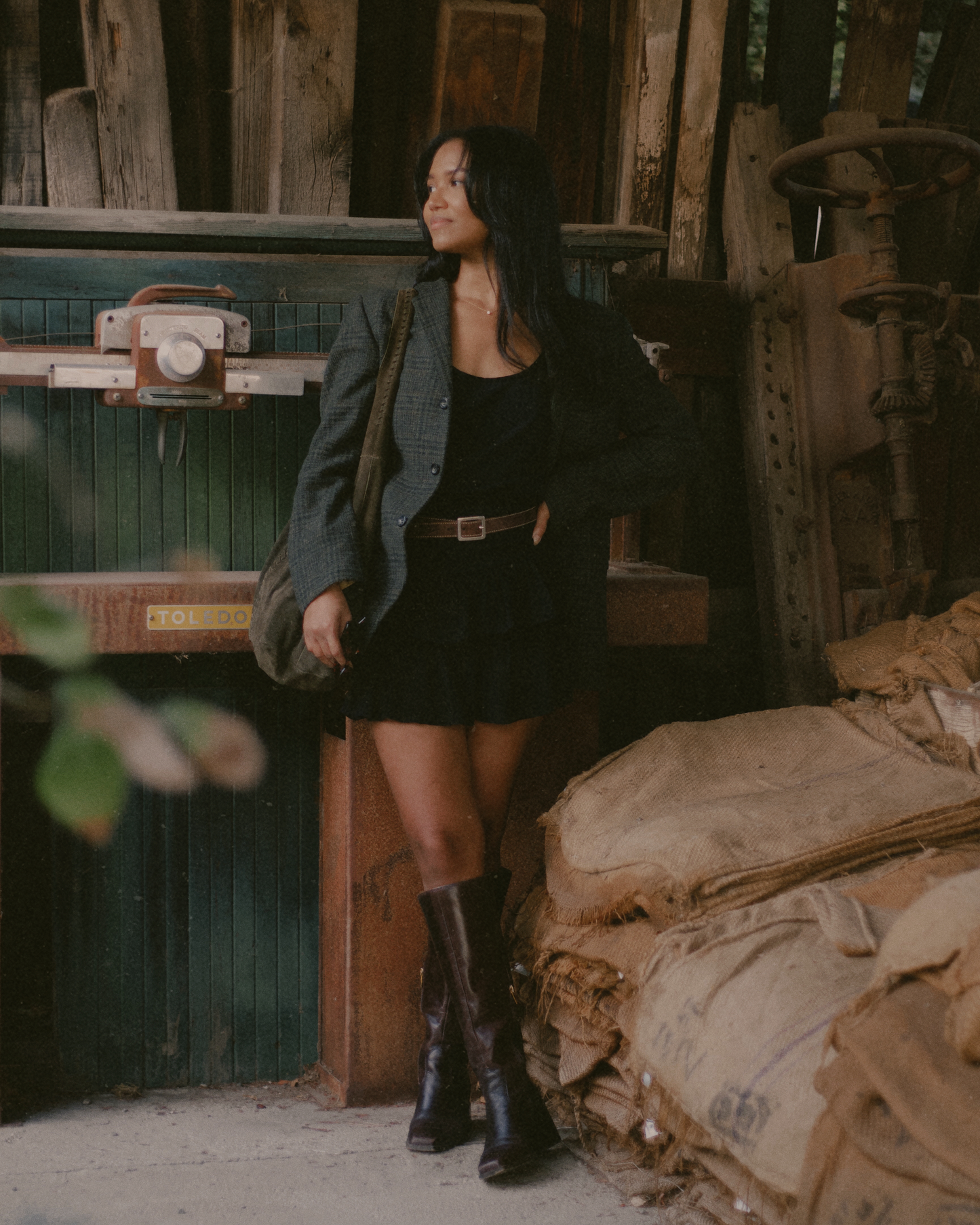 Vintage Tweed 100% Wool Blazer